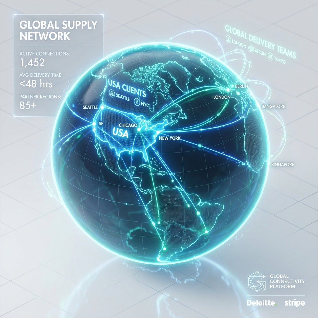 Global BS Connection Illustration